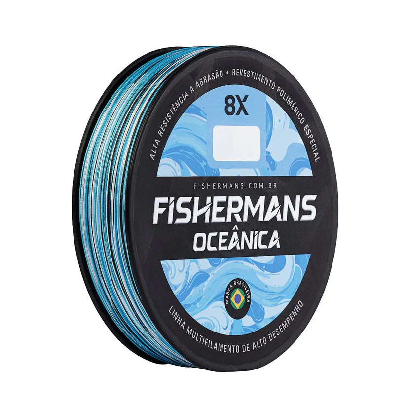 Linha Multifilamento Fishermans 8X Oceânica – 0.12mm – 15 lb – 150 metros - Imagem 3