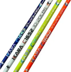 Vara Albatroz Fishing Kara C1501 – 150cm – 8–16 lb – 1 Parte – 160g – Laranja – Ação Média - Imagem 2