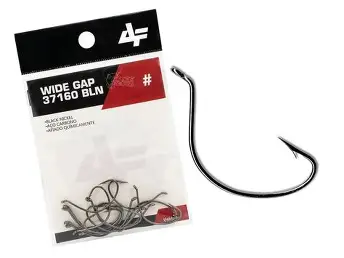 Anzol Wide Gap Black - N° 01 - Albatroz Fishing - 13 unidades - Imagem 2