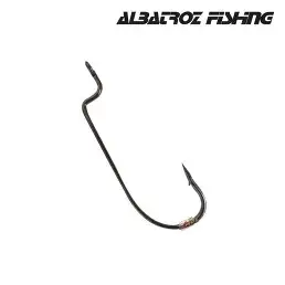 Anzol Worm Rock Fish Off Set - N° 5/0 - Albatroz Fishing - 5 unidades - Imagem 3