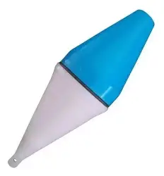 Bóia Luminosa Led Azul- Bóias Barão - 15cm - Imagem 3