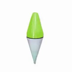 Bóia Luminosa Led Verde - Bóias Barão - 15cm