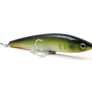 Isca artificial Carolina 100 - Maruri - 10cm - 9.3g - Ação Superfície - Cor 120