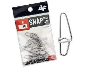 Snap Cost Lock - Albatroz Fishing - N°0 - 12Kg - 18 unidades