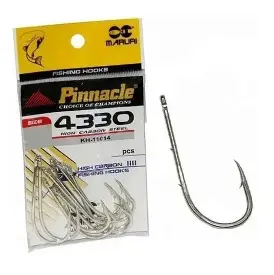Anzol Farpa 4330 - Pinnacle - N°8/0 - 10 unidades