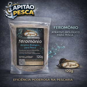 Feromônio Atrativo Biológico para Pesca - Biguá - 120 gramas
