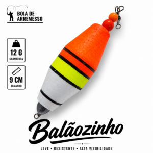 Boia de Arremesso Balãozinho - 12g - 9cm