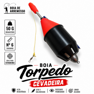 Bóia Cevadeira N°6 - 50g - Unidade