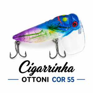 Isca Artificial Cigarrinha Ottoni - 8g - 5.5 cm - Cor 55