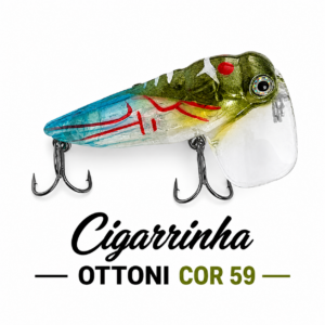 Isca Artificial Cigarrinha Ottoni - 8g - 5.5 cm - Cor 59