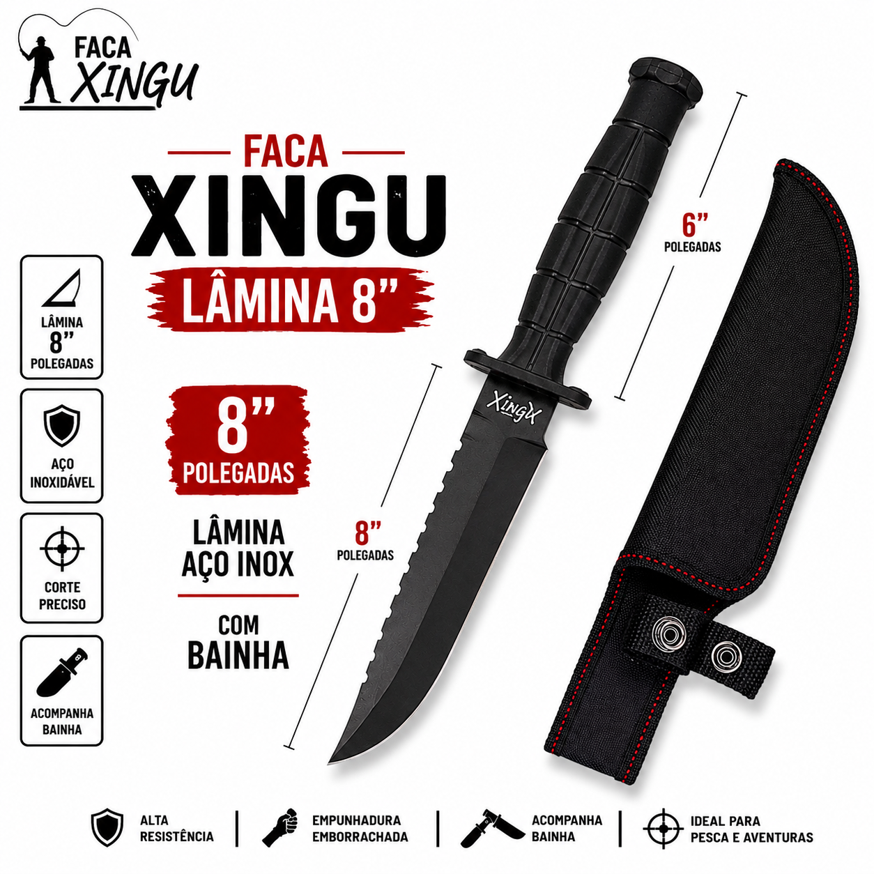 Faca Esportiva 2903 - Xingu