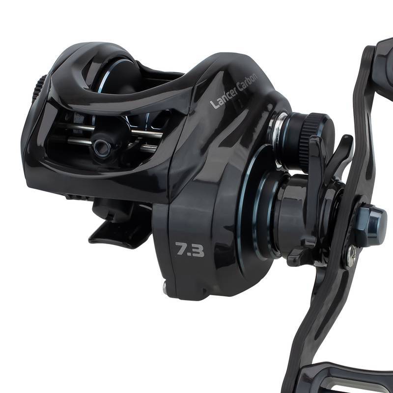 Carretilha Saint Plus Lancer G2 Carbon - Drag 5kg - 150g - Direita - Imagem 2