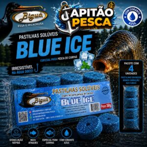 Pastilhas Solúveis - Biguá - 280g - Blue Ice com Corante Azul