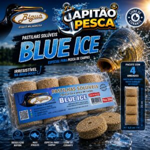 Pastilhas Solúveis - Biguá - 280g - Blue Ice - Livre de Corante
