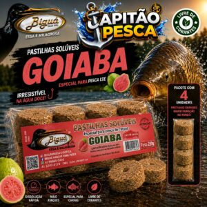 Pastilhas Solúveis - Biguá - 280g - Goiaba - Livre de Corante