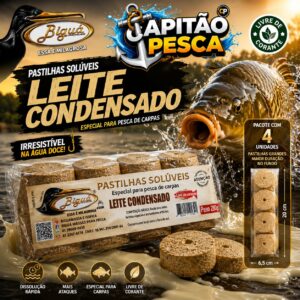 Pastilhas Solúveis - Biguá - 280g - Leite Condensado - Livre de Corante