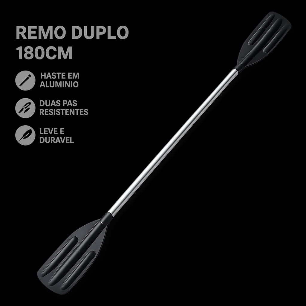 Remo Duplo para Caiaque - 180cm
