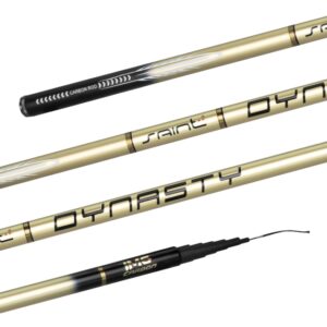 Vara Telescópica Saint Plus Dynasty – 3.6m – 74g – 100% Carbono IM6