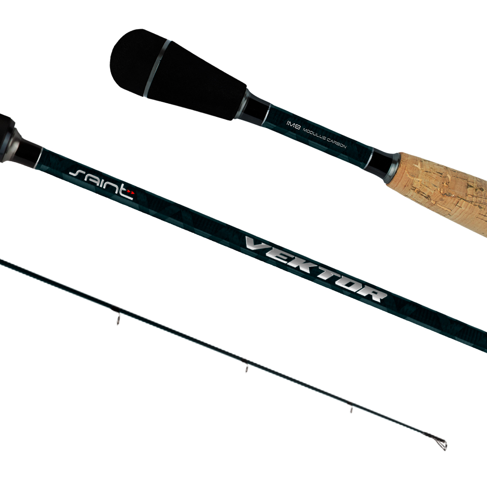 Vara Saint Plus Vektor S581 - 173cm - 1 parte - 5-12 lb - 92g - Ação Rápida - Imagem 2
