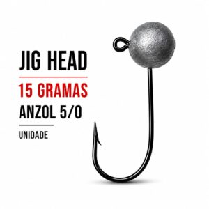 Jig Head Maruri - Metal - 15g - Anzol 5/0 -  Unidade