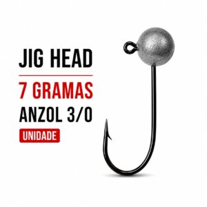 Jig Head Maruri - Metal - 7g - Anzol 3/0 -  Unidade