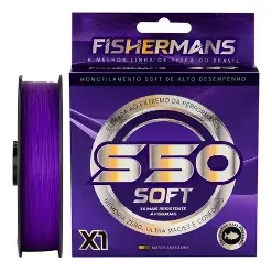 Linha Fishermans S50 0.37mm - 39 lb - 300m