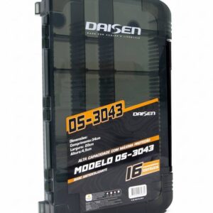 Caixa Estojo Daisen DS-3043 - 34 x 20 x 4,5cm