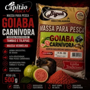 Massa Goiaba Carnívora - Especial - Biguá - 500g