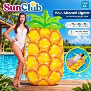 Bóia Gigante Abacaxi SunClub