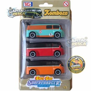 Trio Kombi - 3 Unidades – Escala 1:64 - Envio Aleatório
